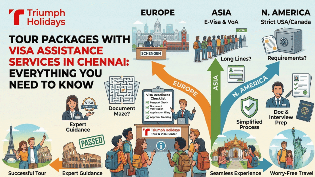 Tour Packages with Visa Assistance Services in Chennai