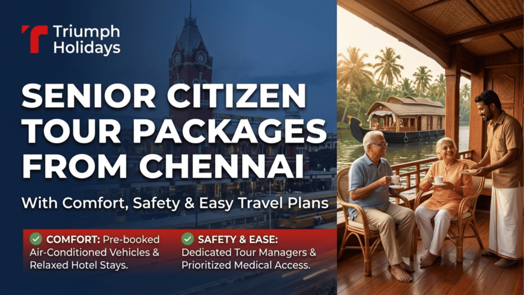 Senior Citizen Tour Packages from Chennai